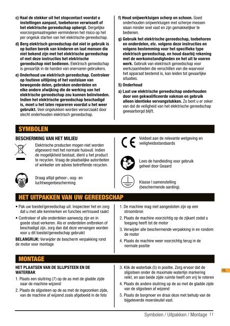 Manual de instrucciones - Triton Tools