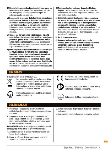 Manual de instrucciones - Triton Tools