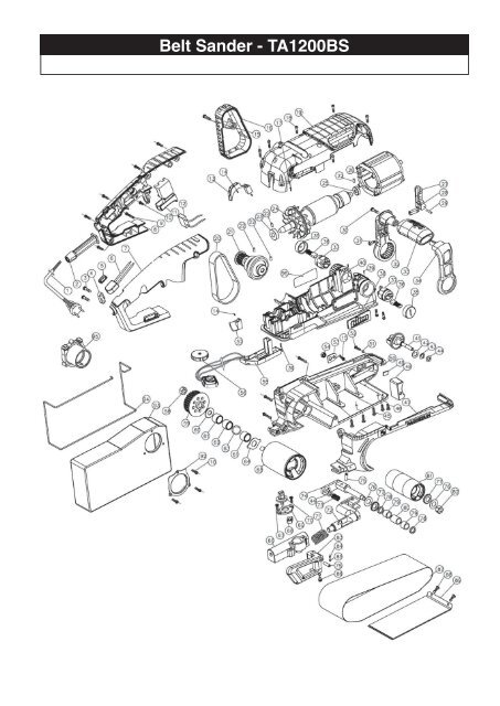 Exploded Schematic Diagram - Triton Tools