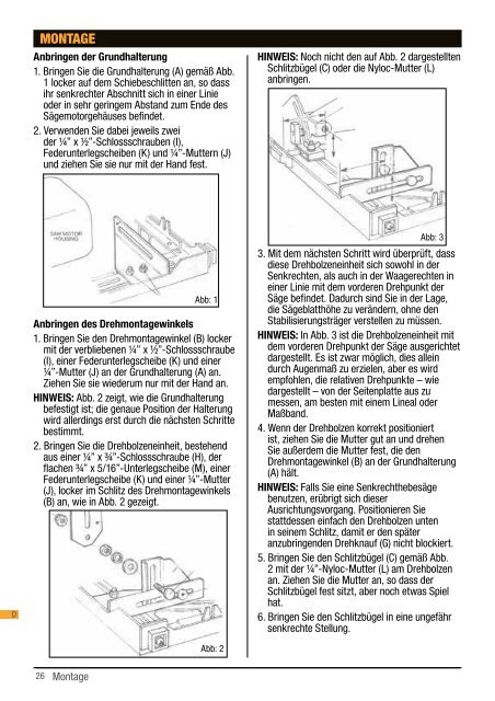 Manual de instrucciones - Triton Tools