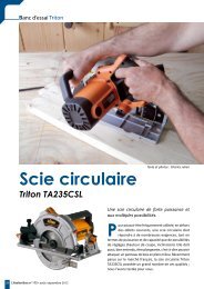 Scie circulaire - Triton Tools