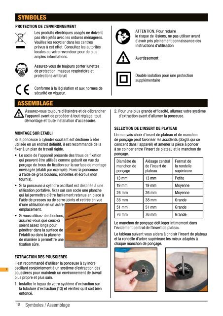 Manual de instrucciones - Triton Tools