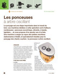 Les ponceuses - Triton Tools