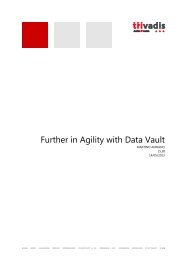 Further in agility with data ... - Trivadis