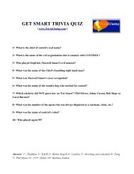 GET SMART TRIVIA QUIZ - Trivia Champ