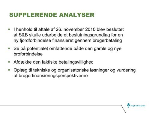 Modeller for etablering af en ny fjordforbindelse over Roskilde Fjord ...