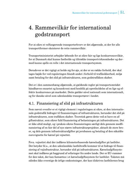 Danmark som transportland - Transportministeriet