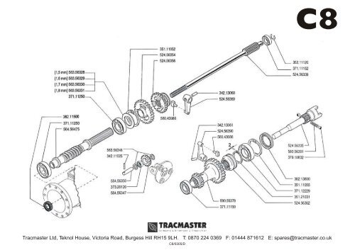 Camon - C8 - Rotivator (8hp) - Exsel Plant & Tool Hire Ltd