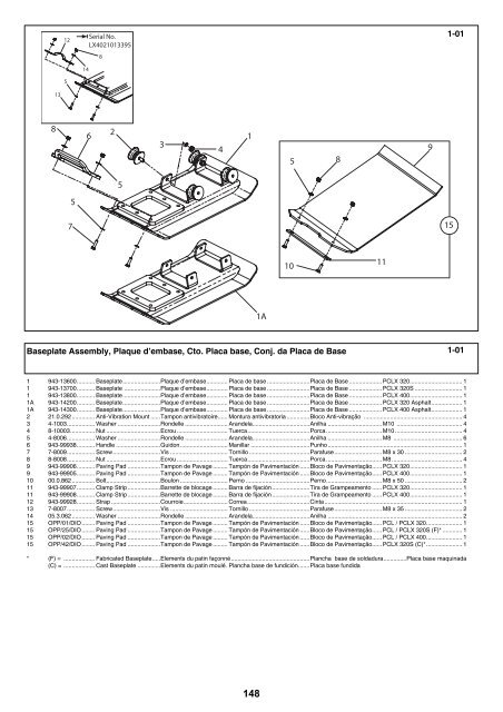 Belle - PCLX320 - Light Petrol Compactor Plate - Exsel Plant & Tool ...