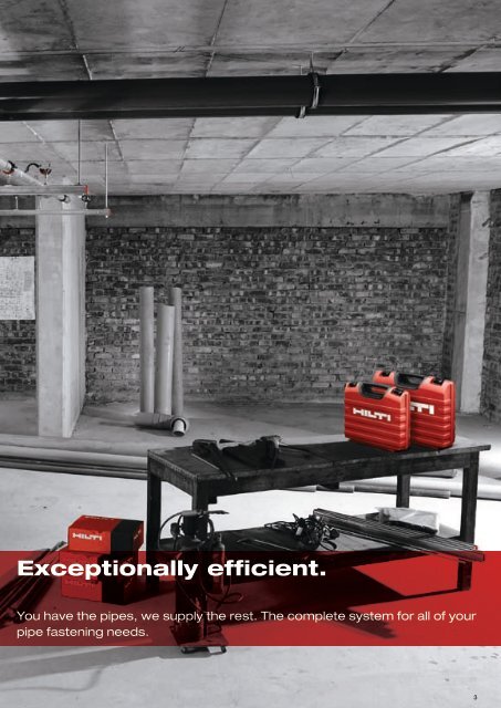 Surprisingly simple. - Hilti