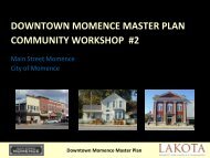 DOWNTOWN MOMENCE MASTER PLAN ... - The Lakota Group