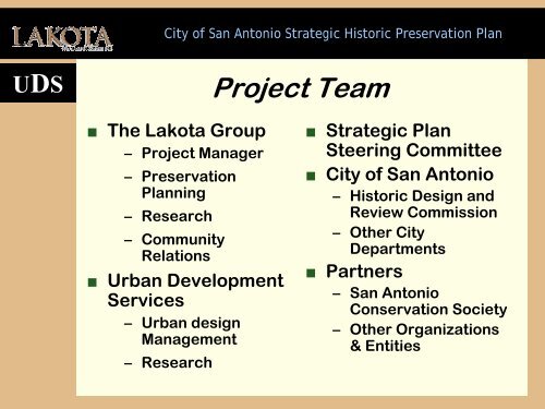 Workshop PowerPoint Presentation - The Lakota Group