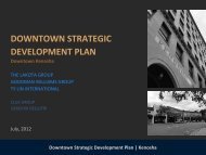 Downtown Strategic Development Plan | Kenosha - The Lakota Group