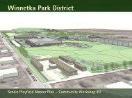 skokie playfield master plan - The Lakota Group