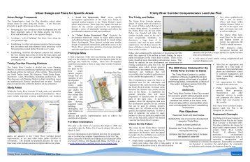 Executive Summary - Trinity River Corridor Project