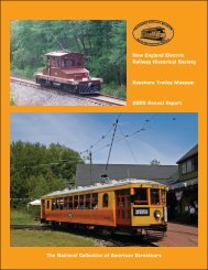 2009 Annual Report - the Seashore Trolley Museum