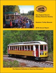 2010 Annual Report - the Seashore Trolley Museum