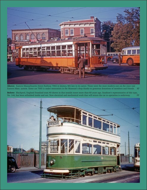 2011 Annual Report - the Seashore Trolley Museum