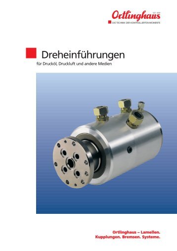 DreheinfÃ¼hrungen â allgemeine Ãbersicht (PDF) - Ortlinghaus