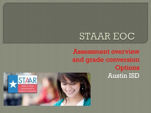 STAAR EOC - Austin ISD