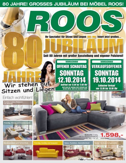 80 Jahre Möbel Roos
