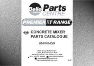 Belle - 175XT - 5/3.5 Diesel Concrete Mixer - Exsel Plant & Tool Hire ...