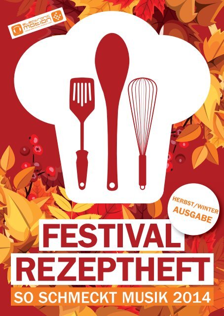 FESTIVAL REZEPTHEFT -Herbst/Winter 2014-