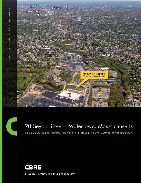 Offering Brochure - CBRE Marketplace