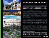 ARCHSTONE ANNAPOLIS BAY - CBRE Marketplace