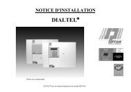 notice d'installation dialtel