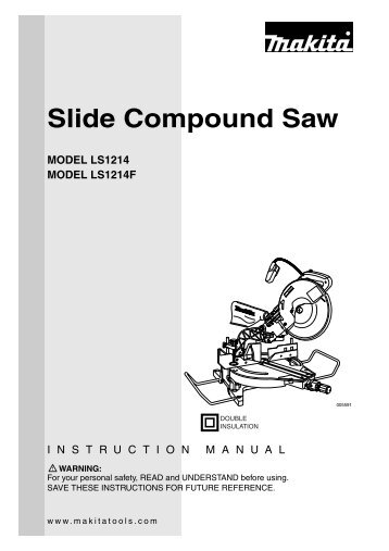 Makita - LS1214 - Electric Mitre Saw - JW Hire & Sales Ltd