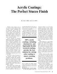 Acrylic Coatings: The Perfect Stucco Finish - AWCI