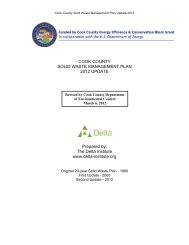 ASBESTOS AND DEMOLITION POLICY - Cook County