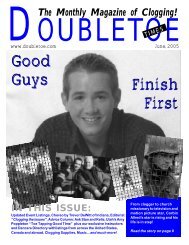 Jun 2005 - Double Toe Times