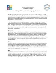 Google Apps Student Agreement - Del Mar Union School District