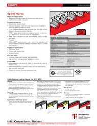 Hilti CP672 Speed Spray - DeVere Insulation