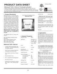 PRODUCT DATA SHEET - CDV Representaciones