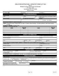 CY130 Child Registration-Update Form - Pennsylvania Adoption ...