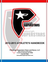 Pittsburgh Superstars - JAMSpiritSites.com