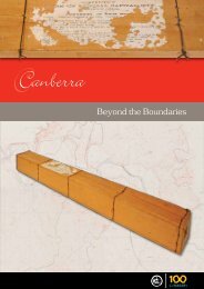 Beyond the Boundaries (PDF - 6.56MB) - Canberra 100