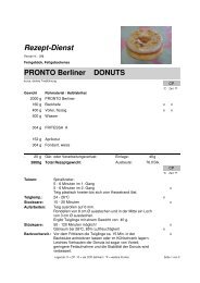 Rezept Donuts