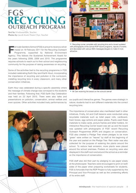 MICA (P) 129/02/2011 Issue No. 2/2011 - MINDS