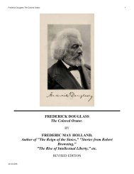 Frederick Douglass The Colored Orator. - Negro Artist