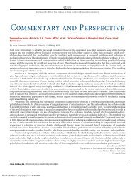 Commentary and Perspective - The Journal of Bone & Joint Surgery