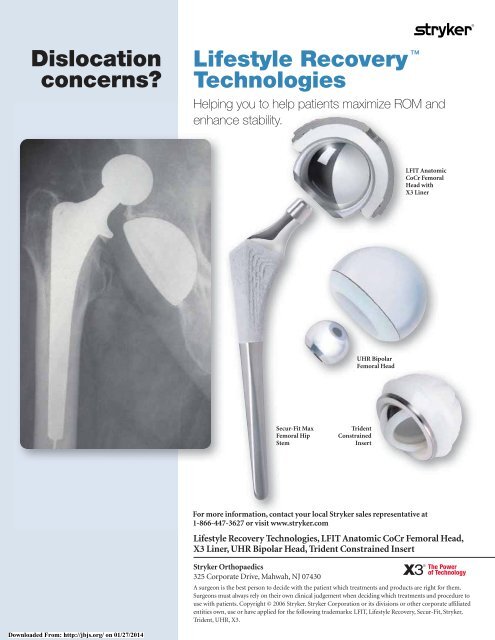 Front Matter - The Journal of Bone & Joint Surgery