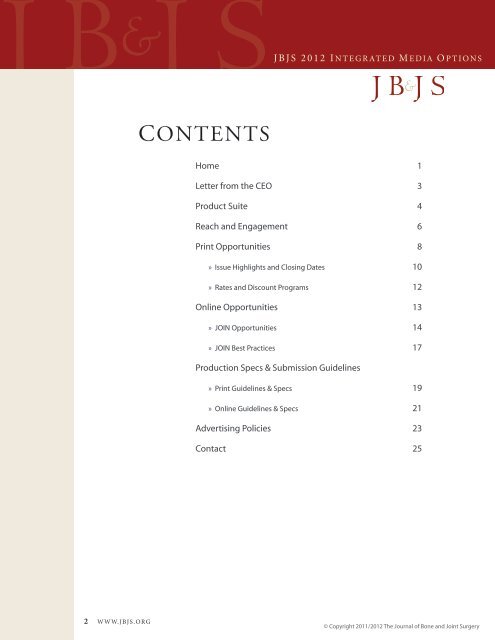 Jbjs 2012 i - The Journal of Bone & Joint Surgery