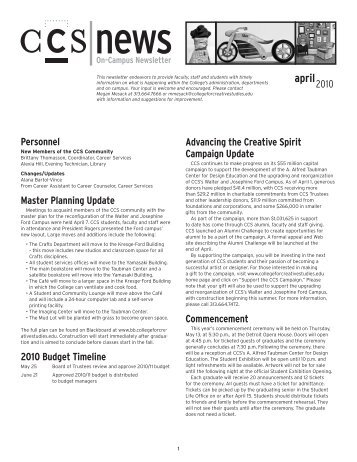 2010 Personnel Master Planning Update 2010 Budget Timeline ...