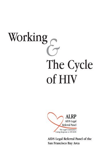 Working and the HIV cycle - AIDS Legal Referral Panel