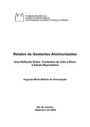 Relatos de Gestantes Aloimunizadas - Biblioteca Virtual em SaÃºde ...