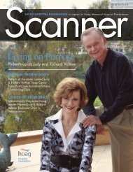 Judy & Richard Voltmer Sleep Center - the Hoag Hospital Foundation